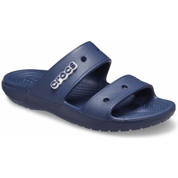 Crocs Klassiska Sandal Badtofflor Dam Marinblå | Sverige 0628RVDW
